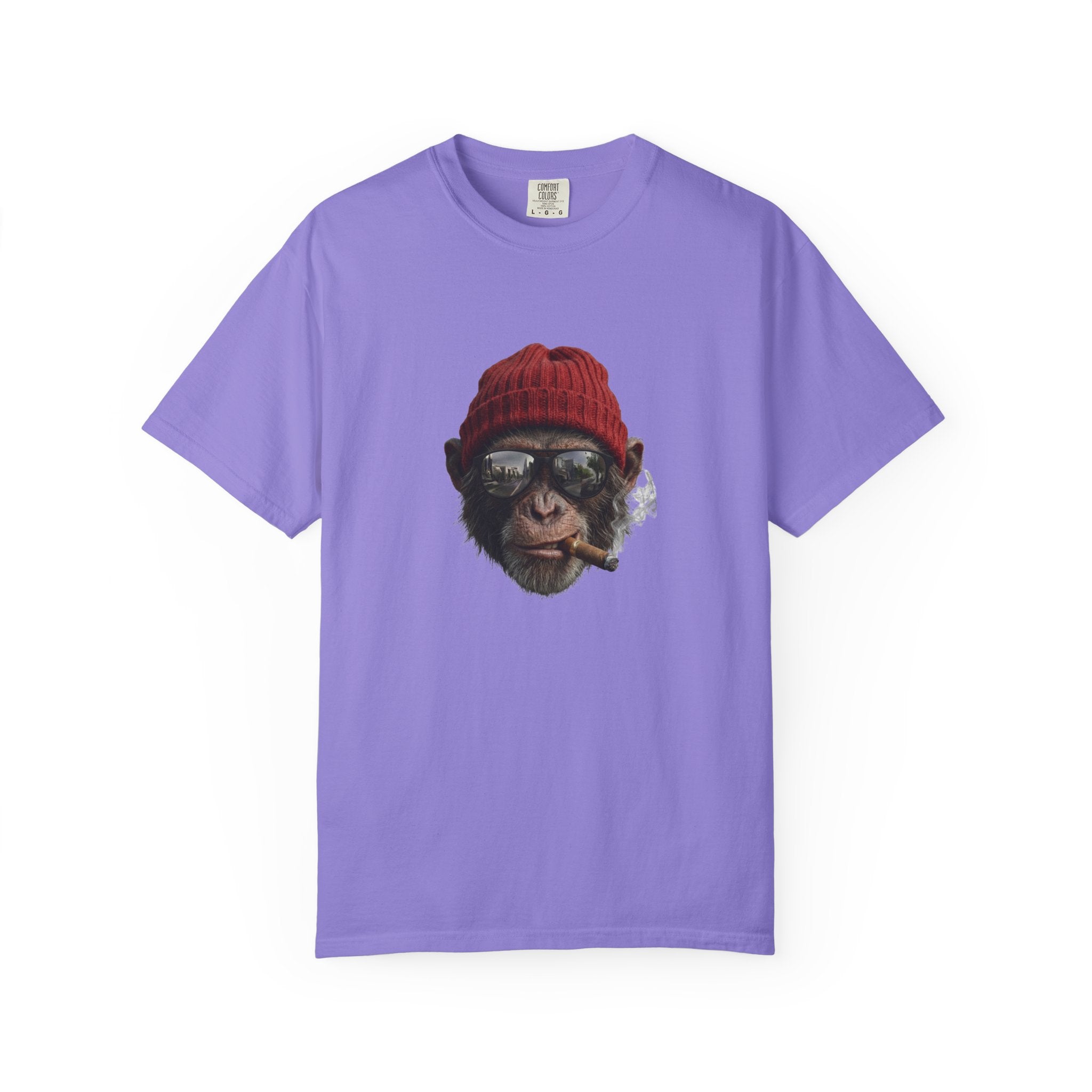 Cool Chimp with Beanie & Sunglasses T-Shirt