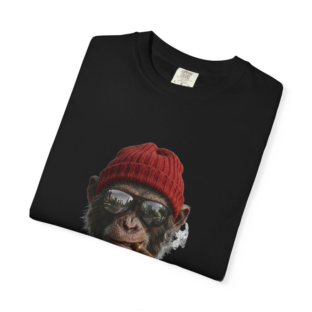 Cool Chimp with Beanie & Sunglasses T-Shirt