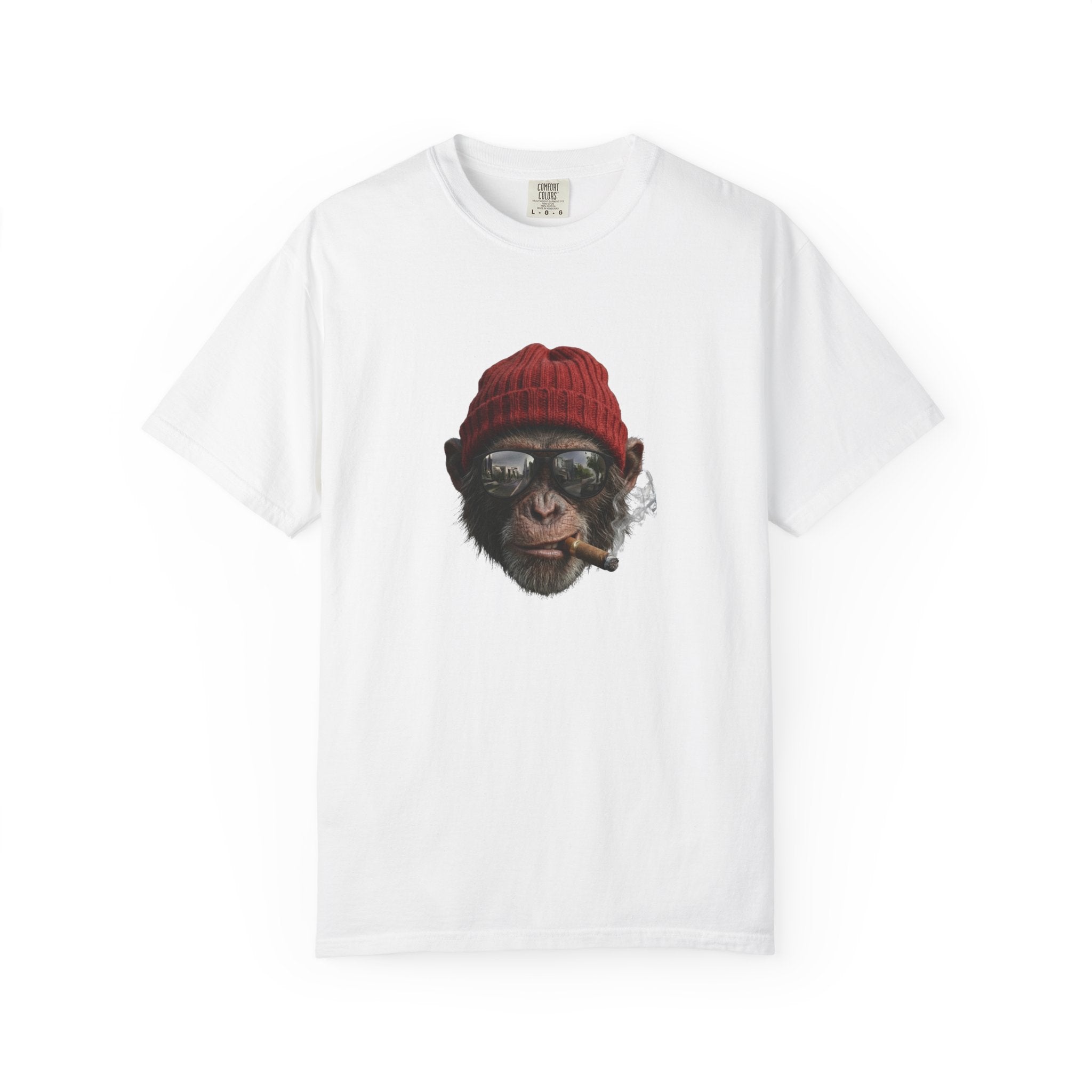 Cool Chimp with Beanie & Sunglasses T-Shirt