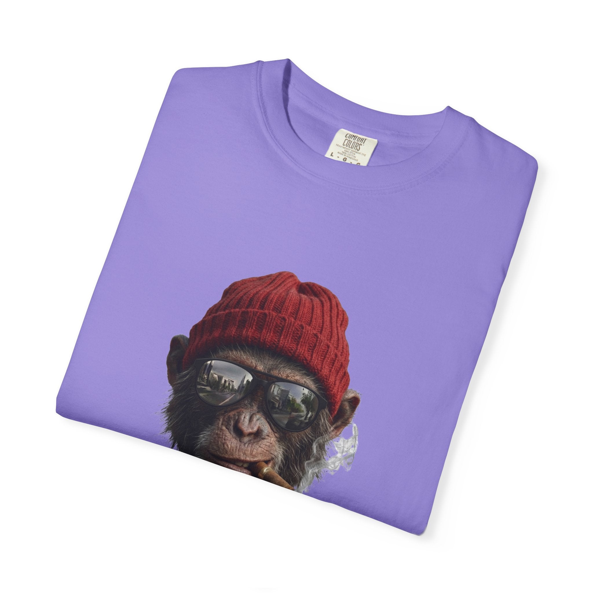 Cool Chimp with Beanie & Sunglasses T-Shirt