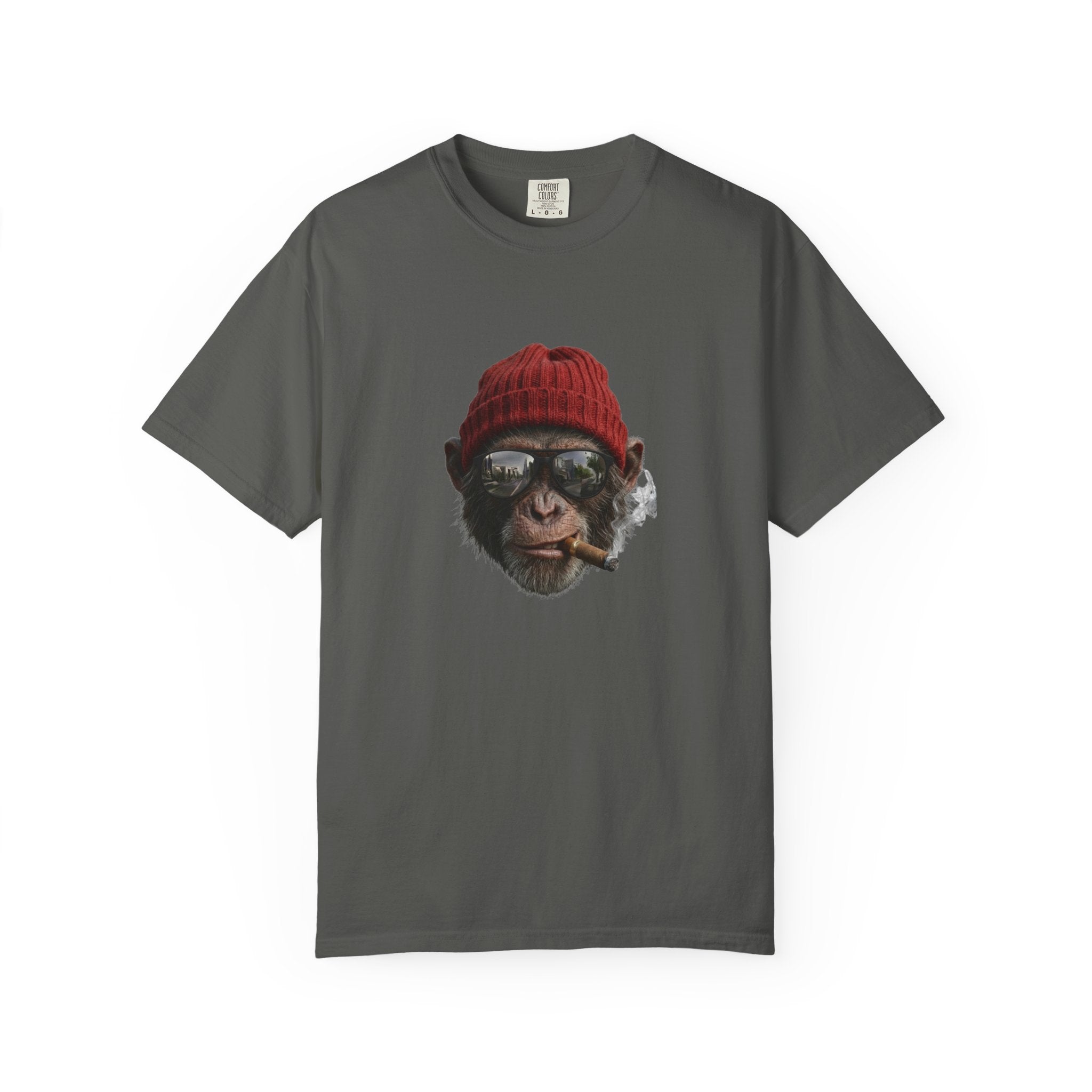 Cool Chimp with Beanie & Sunglasses T-Shirt