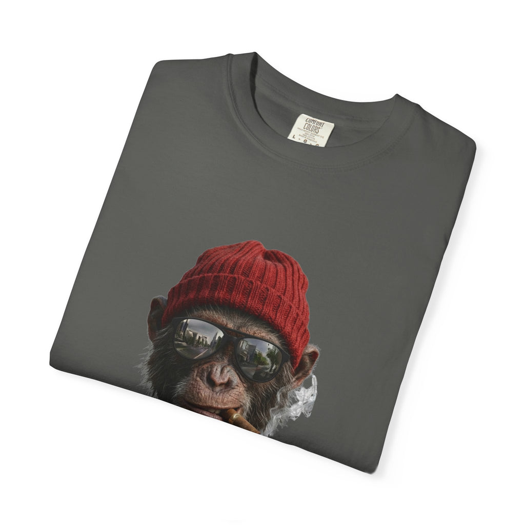 Cool Chimp with Beanie & Sunglasses T-Shirt