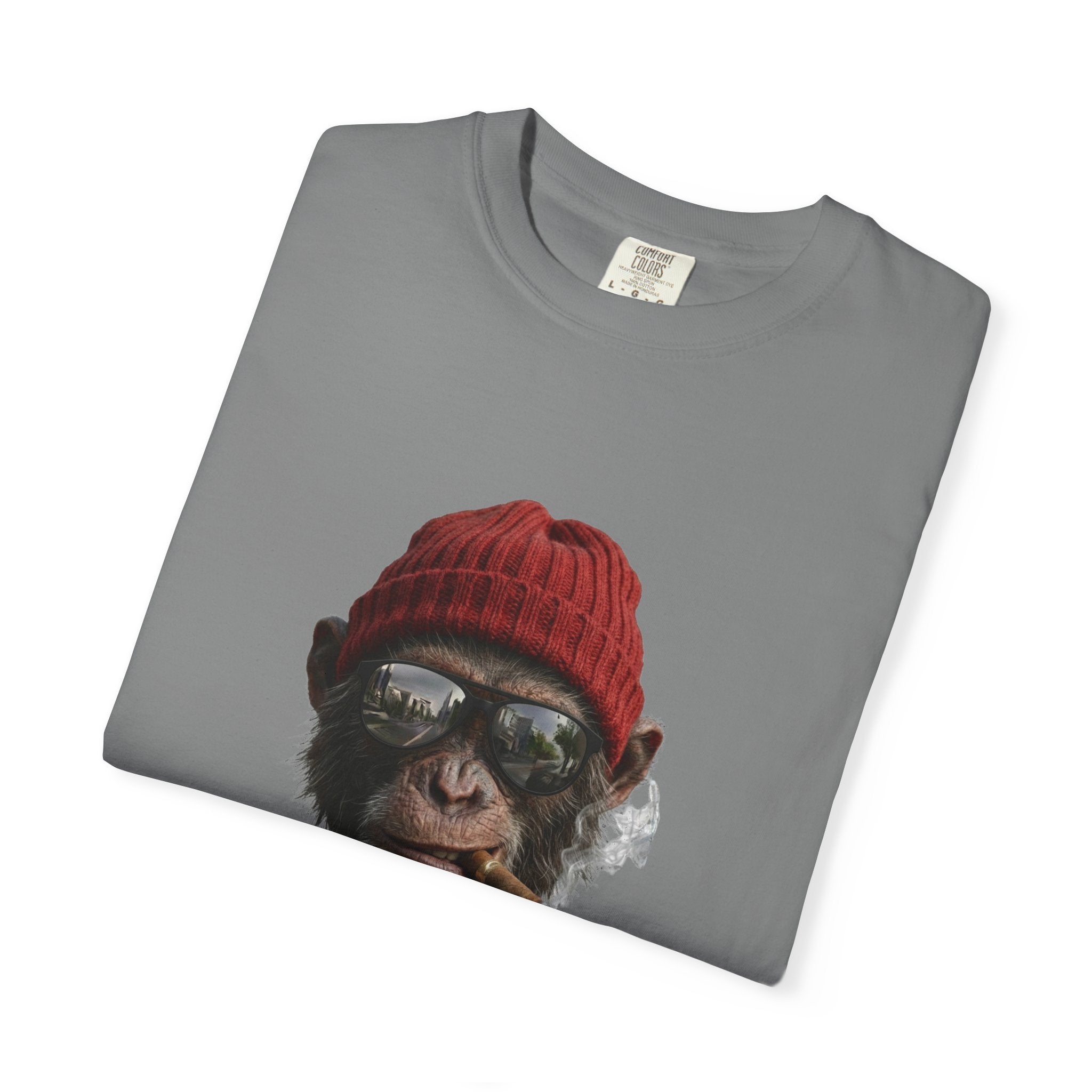 Cool Chimp with Beanie & Sunglasses T-Shirt