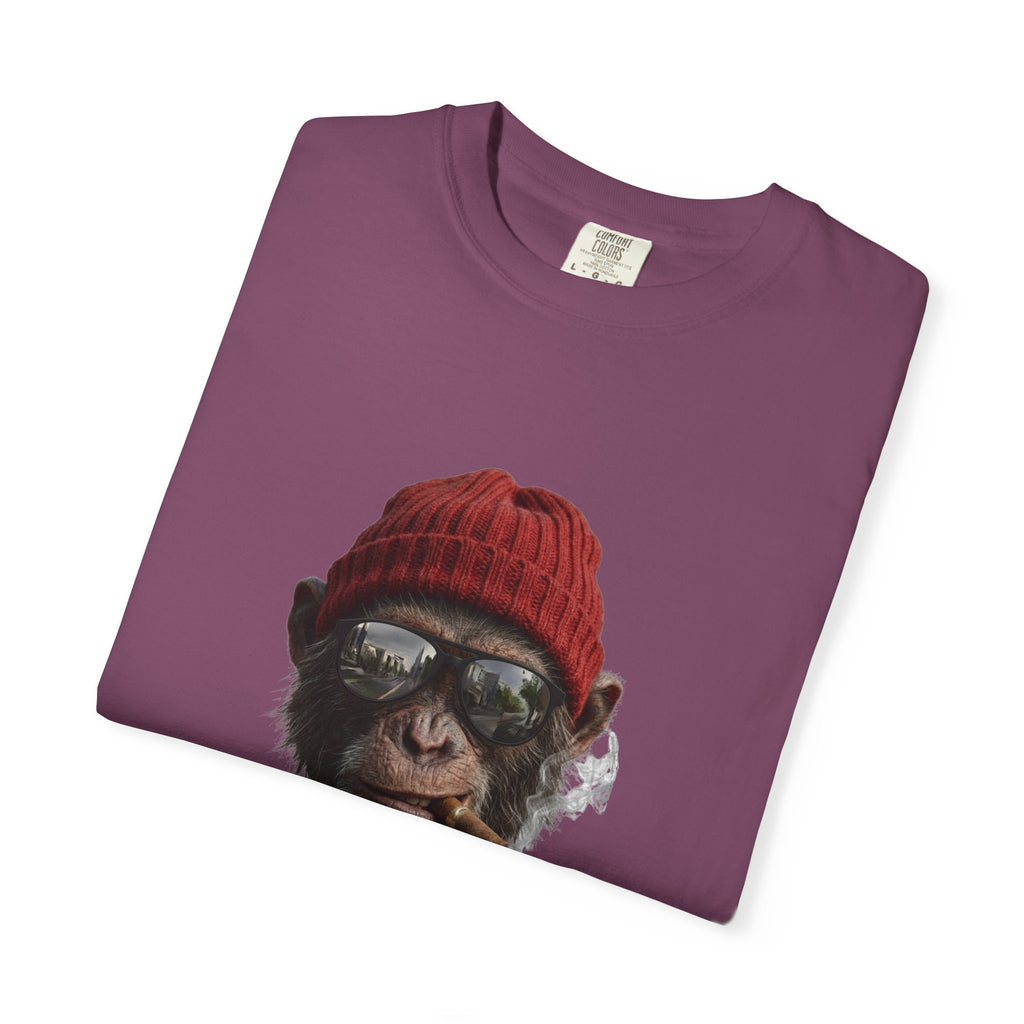Cool Chimp with Beanie & Sunglasses T-Shirt