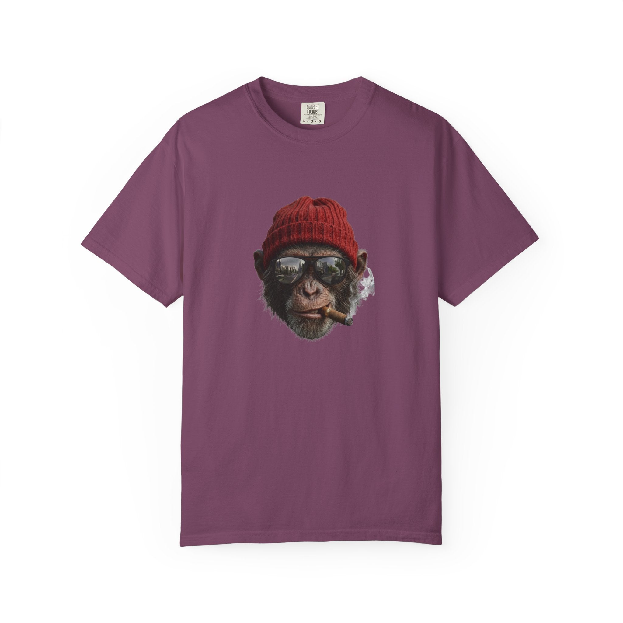 Cool Chimp with Beanie & Sunglasses T-Shirt