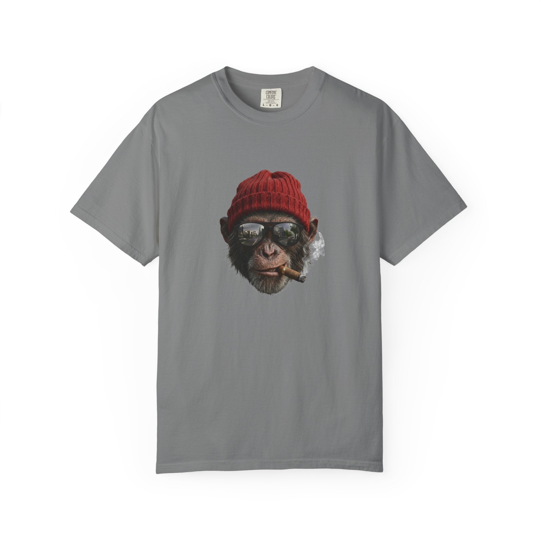 Cool Chimp with Beanie & Sunglasses T-Shirt