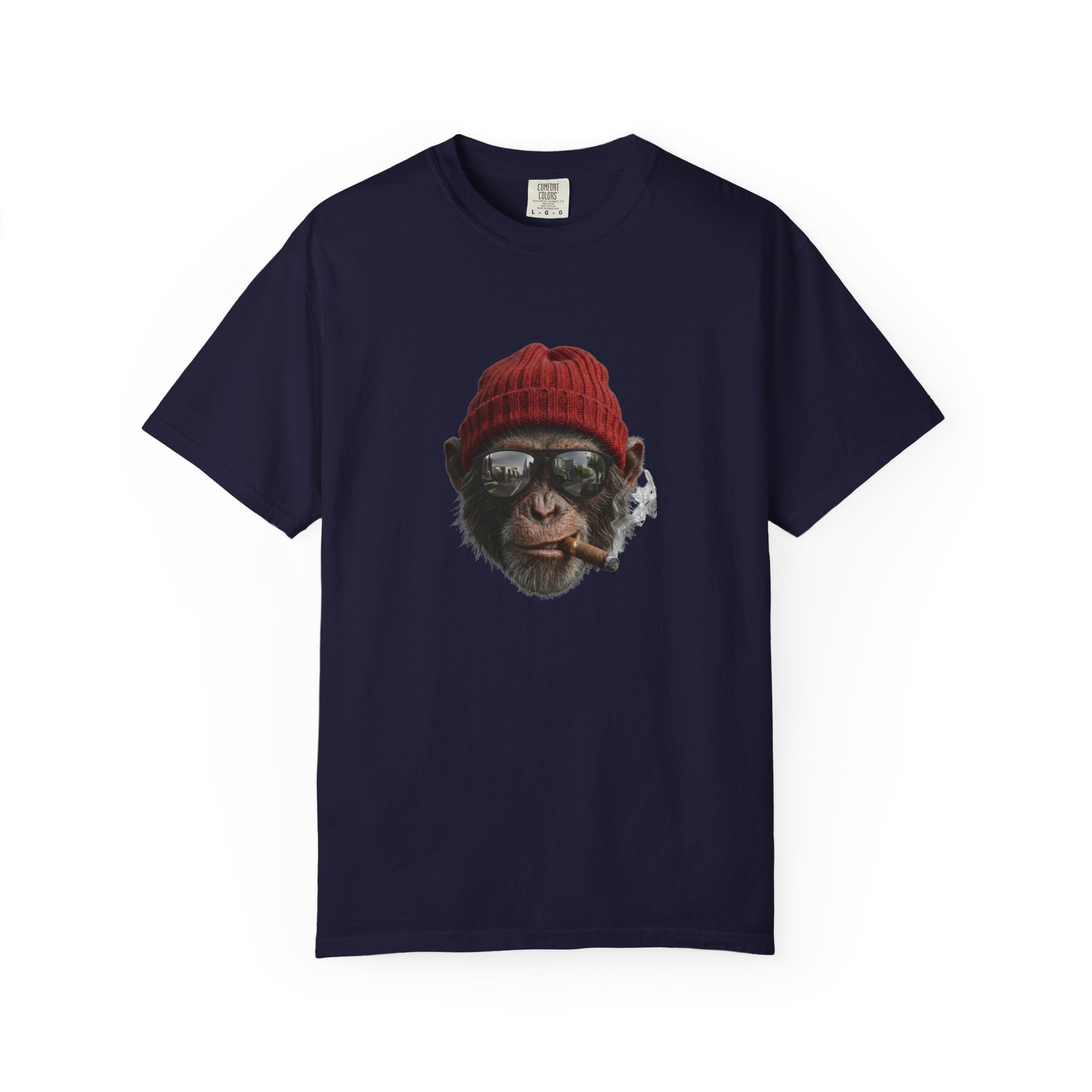 Cool Chimp with Beanie & Sunglasses T-Shirt