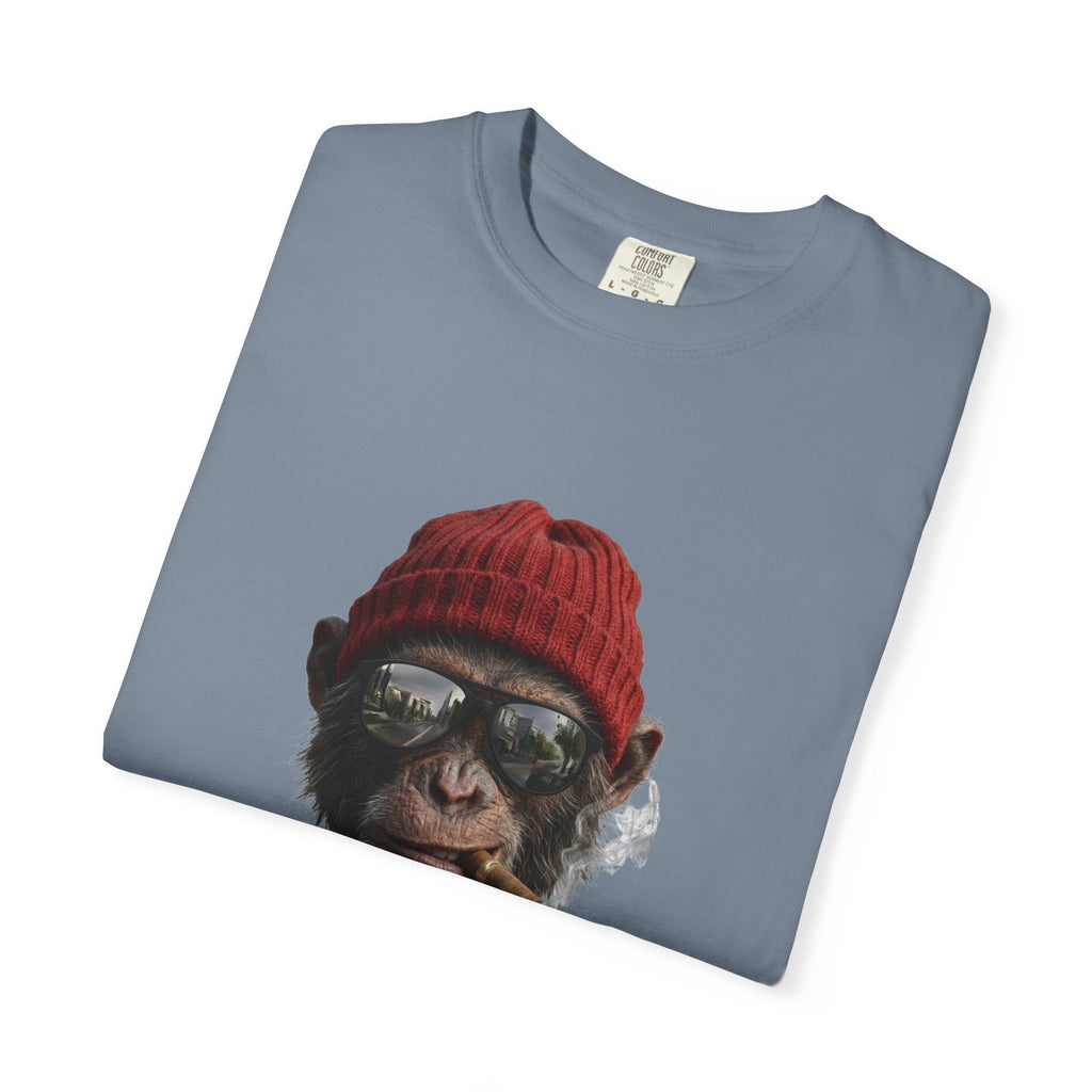 Cool Chimp with Beanie & Sunglasses T-Shirt