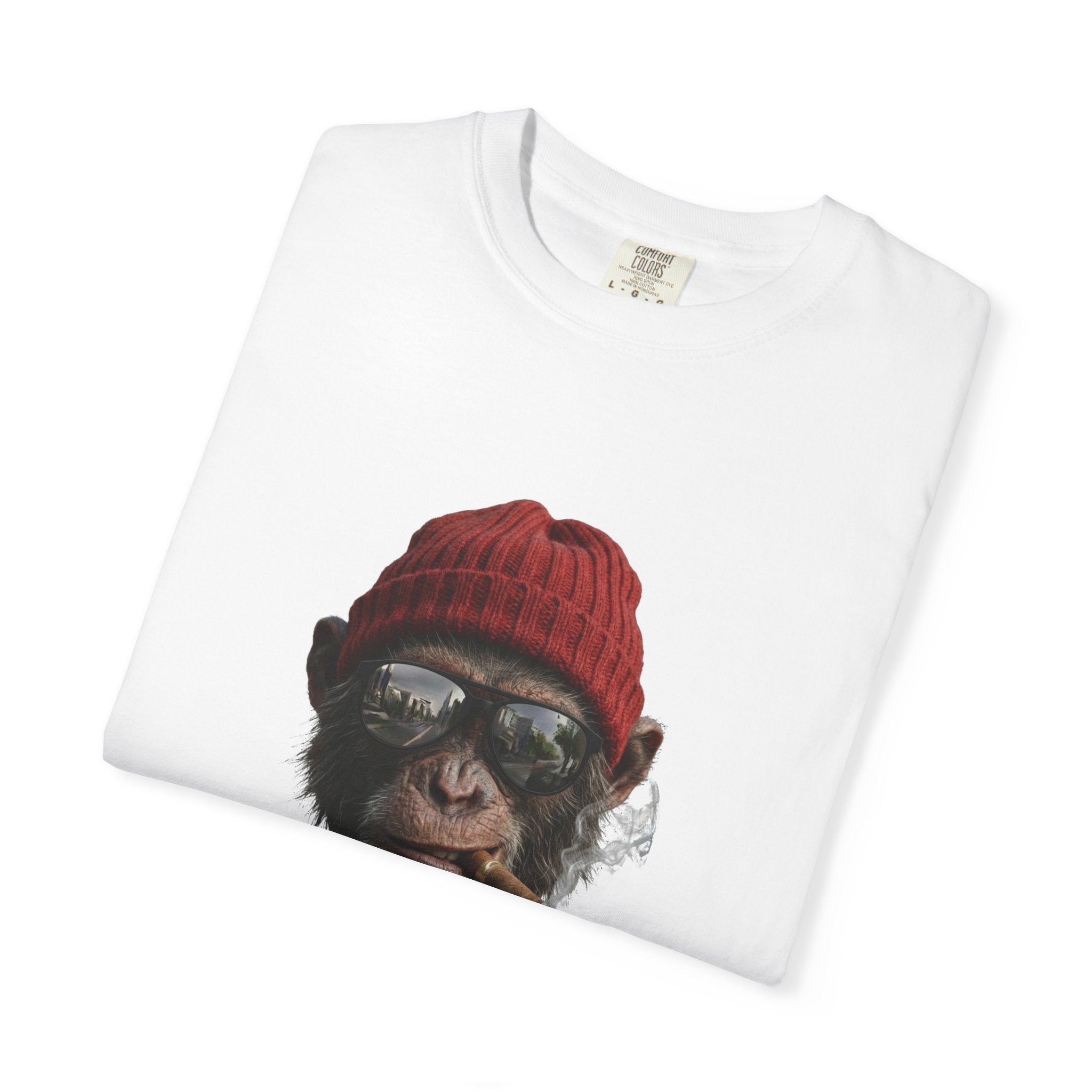Cool Chimp with Beanie & Sunglasses T-Shirt